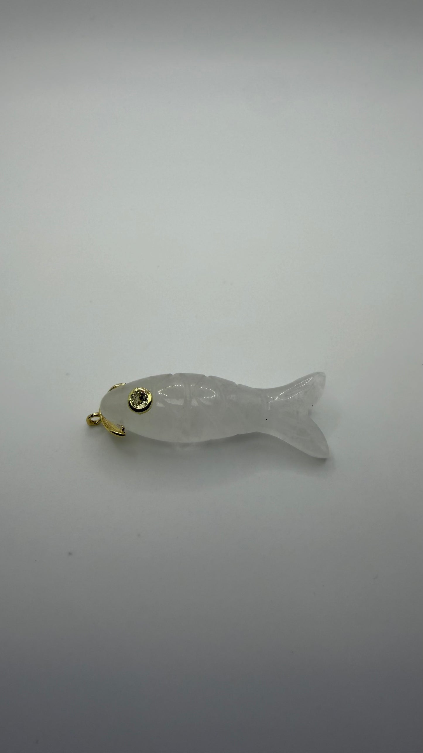 Fishy Quartz Pendant