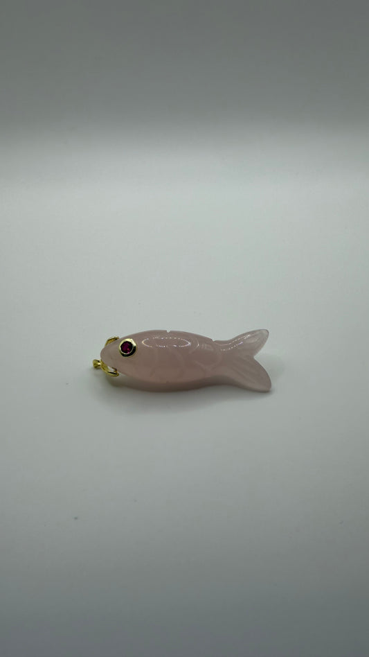 Fishy Quartz Pendant